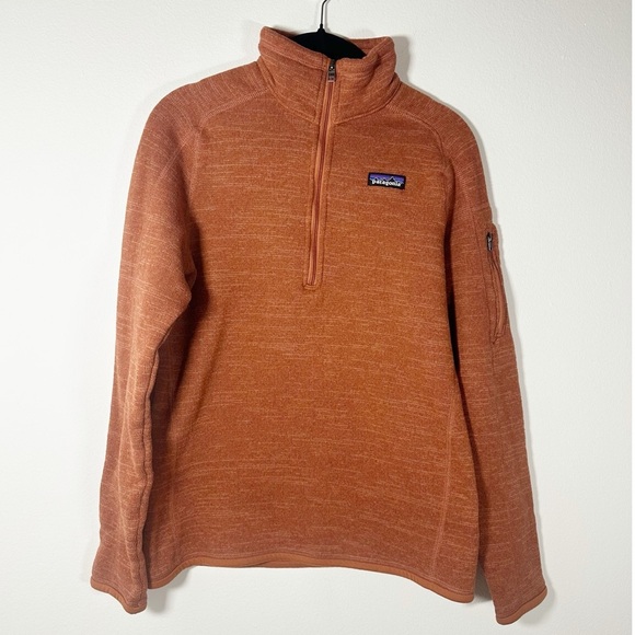 Patagonia Sweater Womens 1/4 Zip Size Medium Pullover Better - Picture 1 of 8